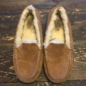 Chestnut Ugg Ansley Slippers